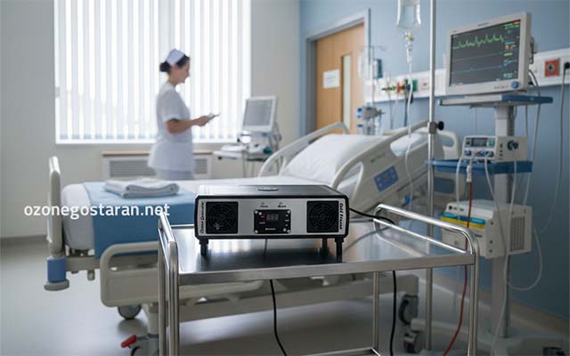 ضدعفونی بیمارستان با ازن- ازن گستران