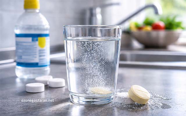 حذف بوی کلر در آب